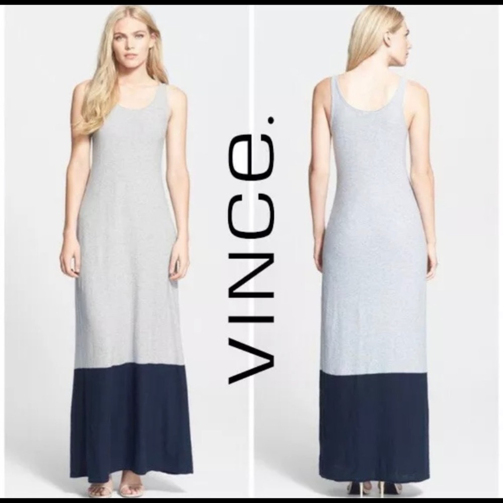 Vince Colorblock Maxidress - Size S